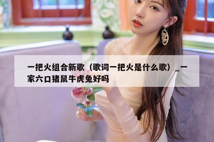 一把火组合新歌（歌词一把火是什么歌）_一家六口猪鼠牛虎兔好吗